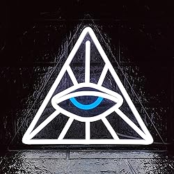 Eyes Neon Signs,LED Eye of Providence Neon Light