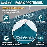 Granbest Premium Water-Repellent Sofa Seat Cover 1 Seater Blackish Green view 4