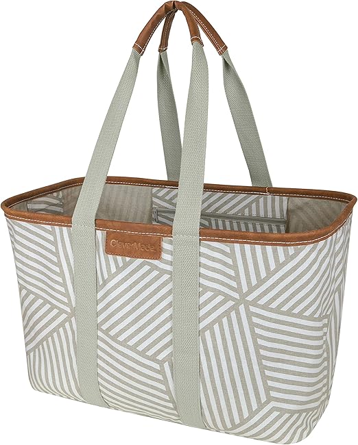 large structured tote bag