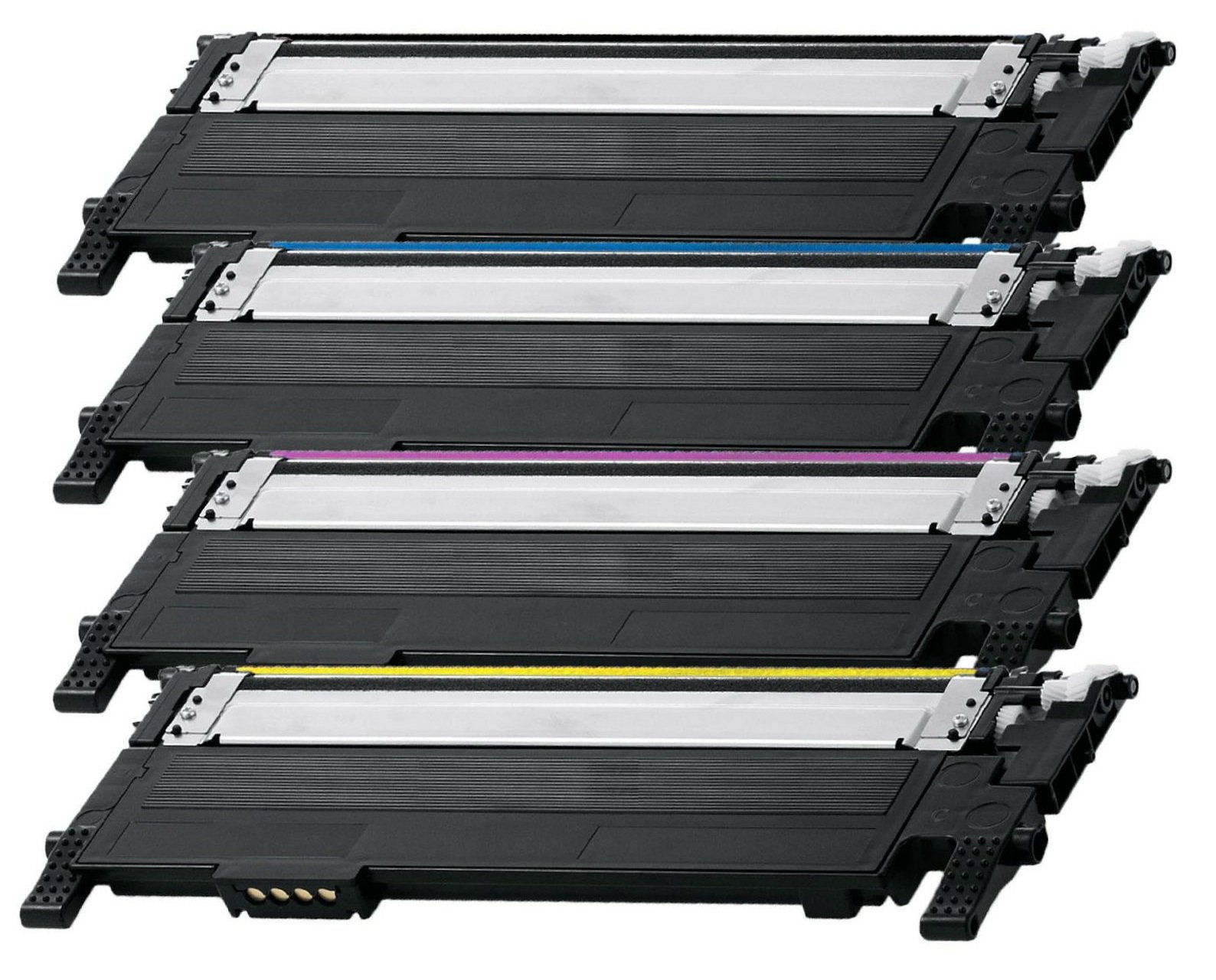 Prestige Cartridge Set of 4 Laser Toner Cartridges Compatible with Samsung CLP-360 CLP-360N CLP-365 CLP-365W CLX-3300 CLX-3305 CLX-3305FN CLX-3305W CLX-3305FW Xpress C410W SL-C460W SL-C460FW SL-C467W