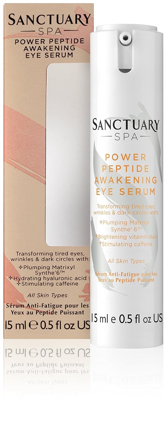 sanctuary spa power peptide awakening eye serum