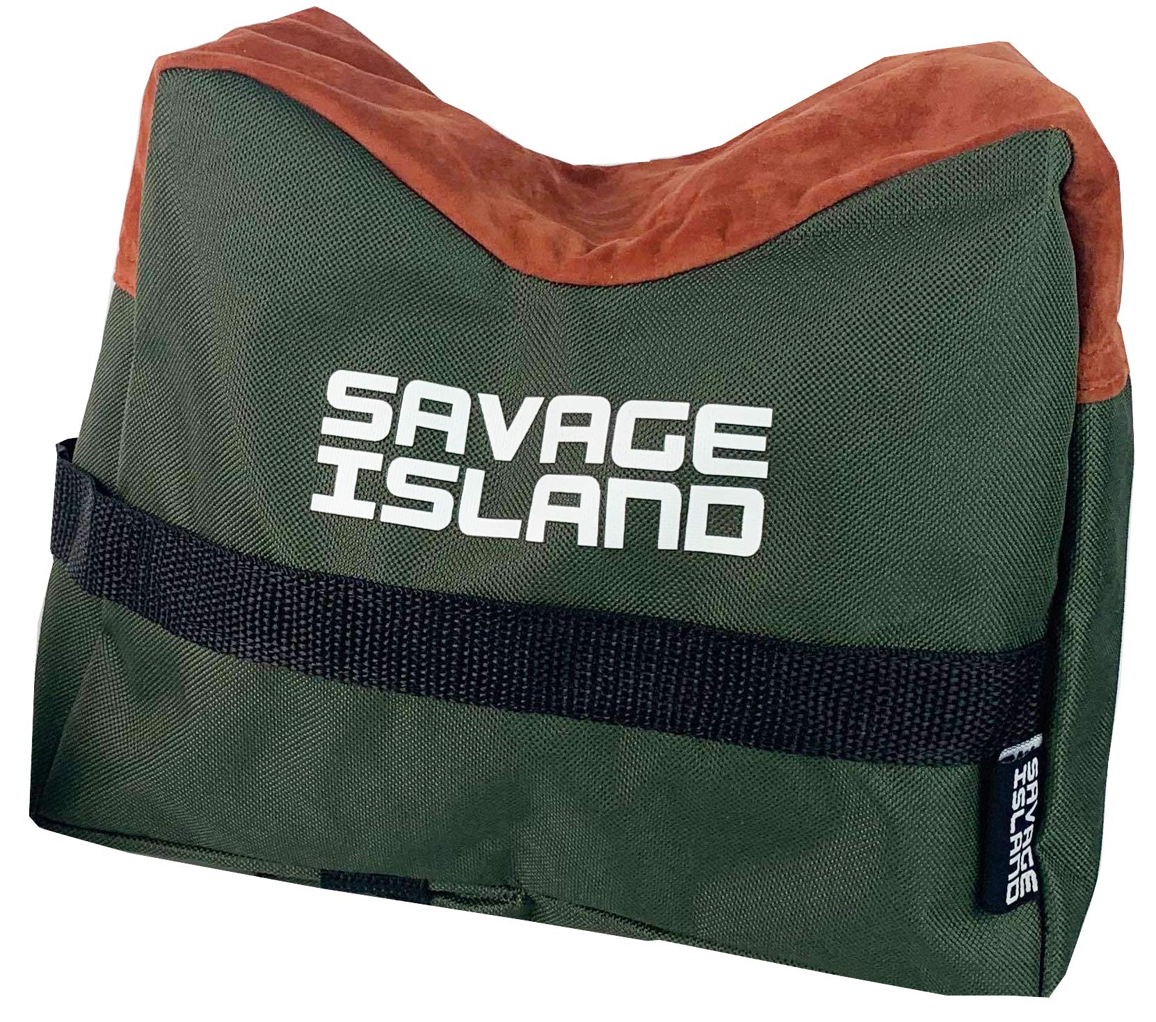 Savage Island Front Rifle/Gun Bench Rest Bag Hunting Target Shooting Gun - Green (Front)