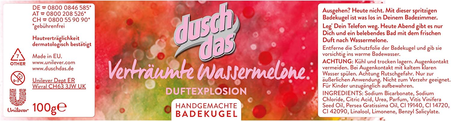 Duschdas Bath Balls Pack of 8 x 100 g, 100 g (Pack of 8) - Image 4