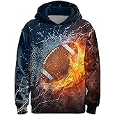 Batantec Boys Girls 3D Graphic Hoodie Pullover, Novelty Unisex Hooded Sweatshirt, Casual Long Sleeve Hoodies for Kids Teen