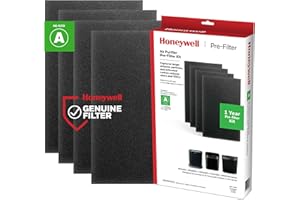 Genuine Honeywell HRF-A200 1 Year Pre-Filter Kit for Large Room HPA200 Series HEPA Console Air Purifiers
