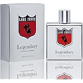 Lane Frost Legendary Chrome Cologne for Men - Bold Western Fragrance with Modern Edge - Spiced Woodsy Masculine Scent with Chili Pepper and Cedarwood - Long Lasting Manly Cologne Spray