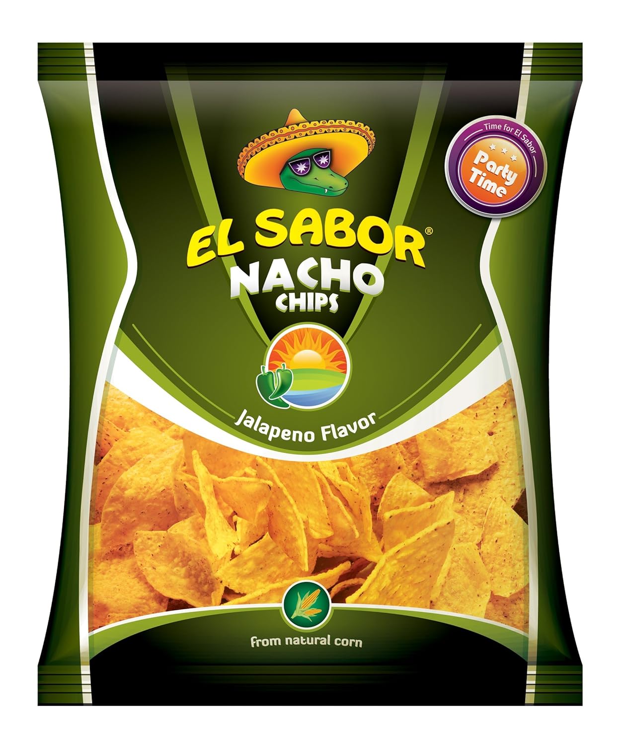EL Sabor Nacho Chips Jalapeno, 225g Amazon.in Grocery & Gourmet Foods
