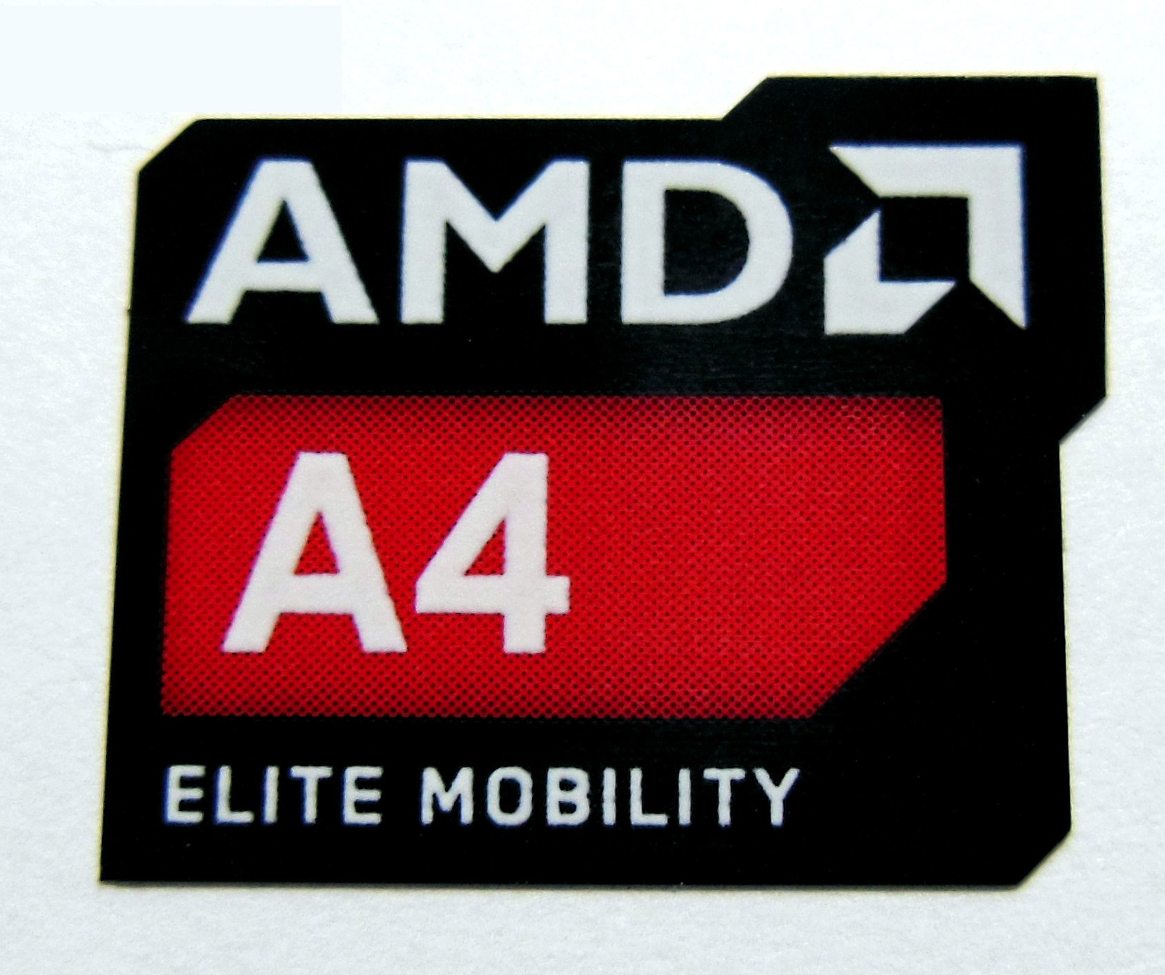 Original Amd A4 Elite Mobility Sticker 16 X 20mm 873 Desertcart