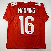 Facsimile Autographed Peyton Manning Tennessee Orange Reprint Laser Auto College Football Jersey Size Men's XL