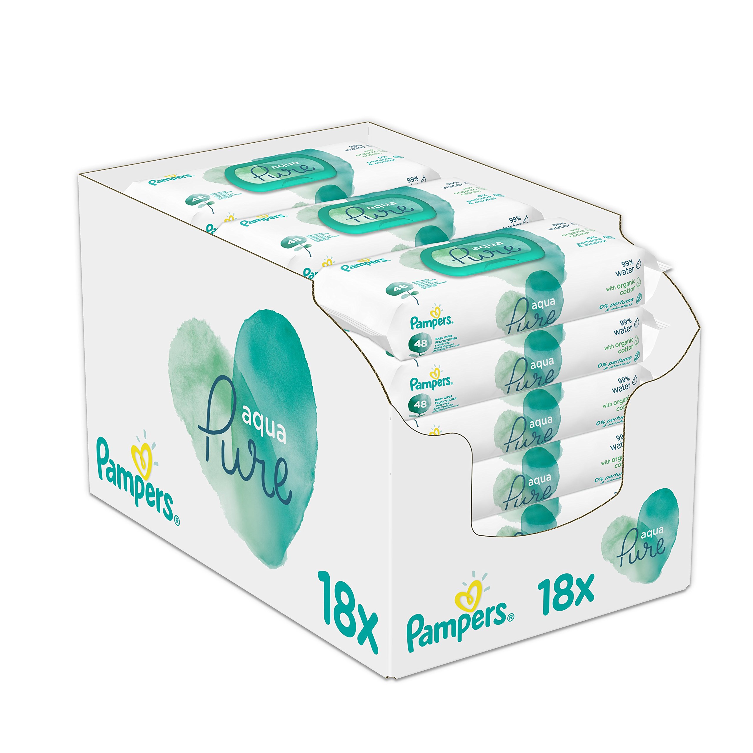 pampers sensitive wipes 18 pack