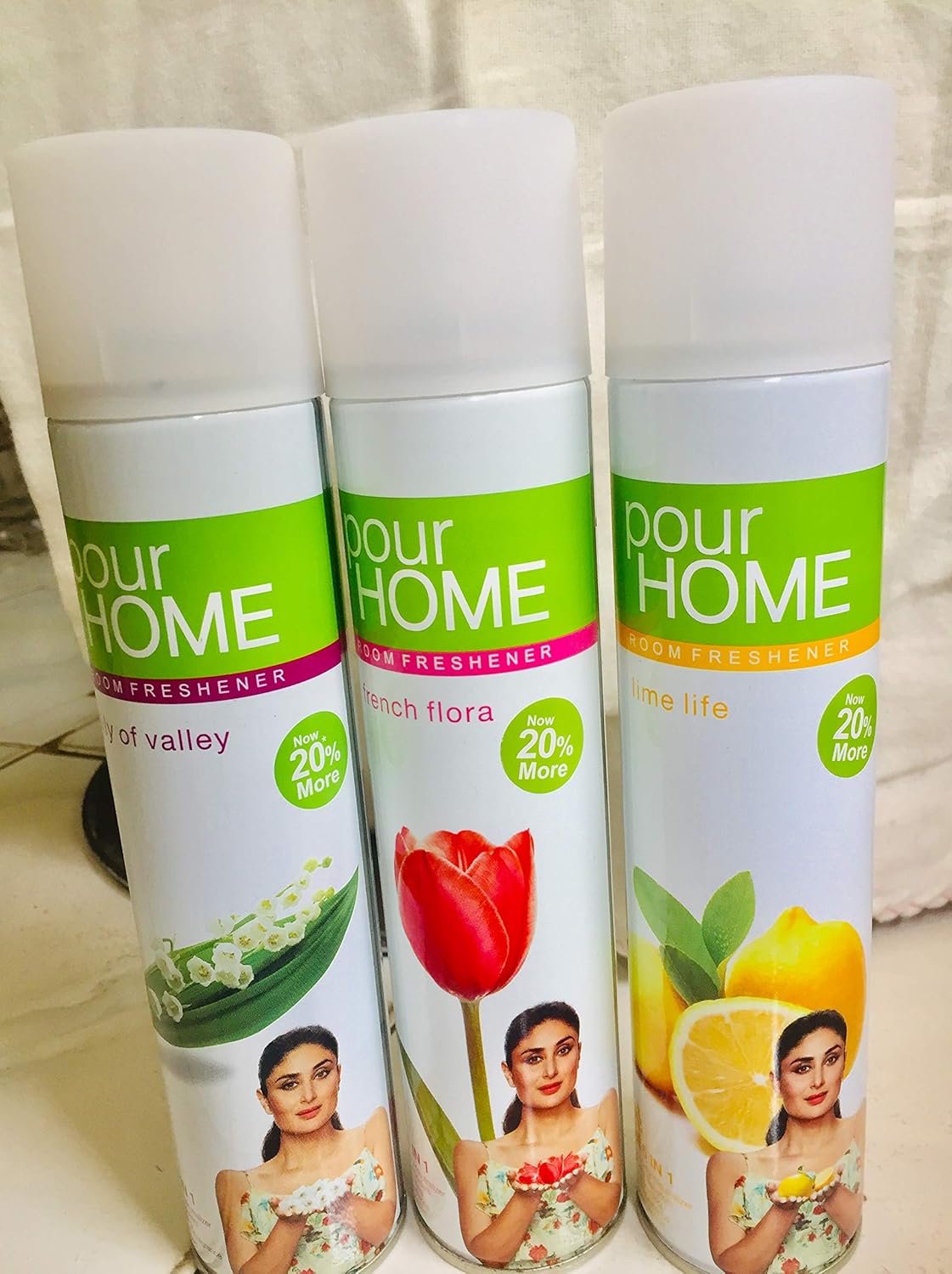 Vanesa Pour Home Air Fresheners, Pack of 3 Amazon.in Home & Kitchen