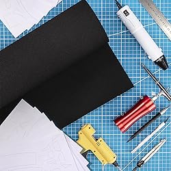 Black Foam Sheets Roll, Premium Cosplay EVA Foam