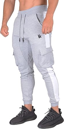 mens skinny tapered joggers