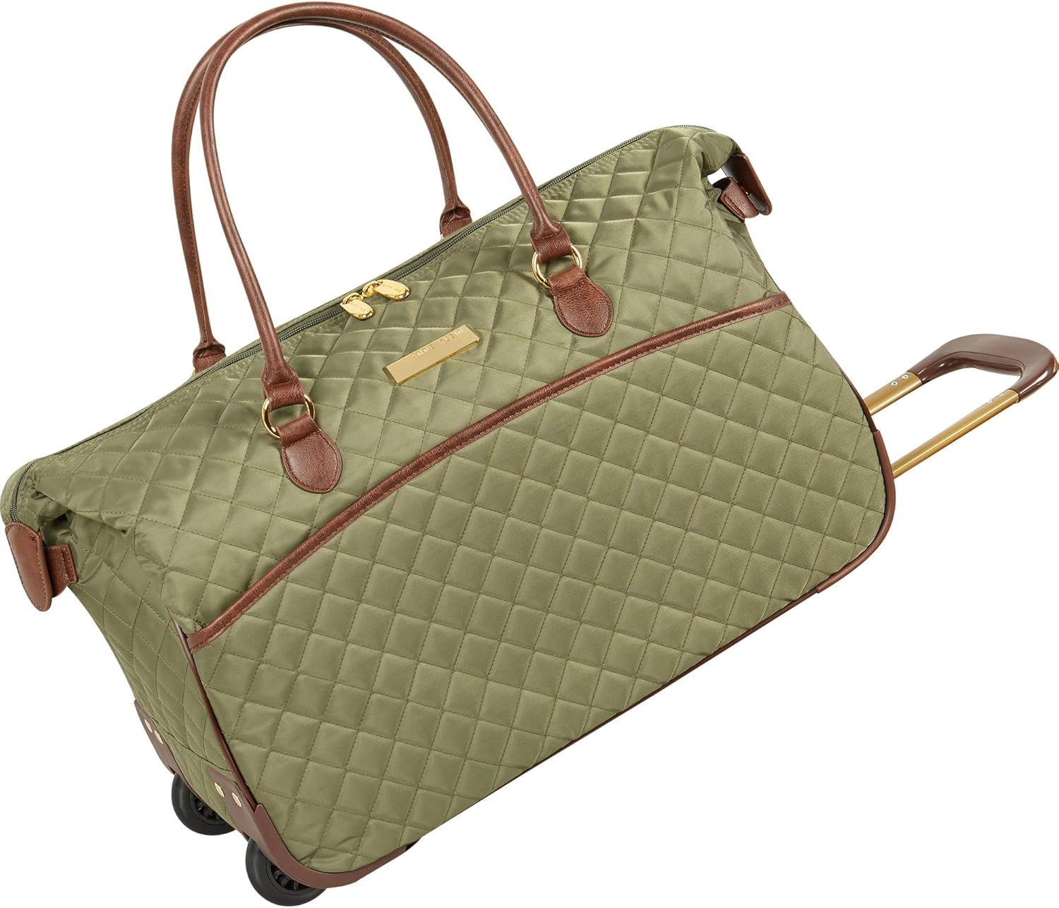 Anne Klein Wheeled Duffle Bag 20 Inch Carry On Luggage for Women