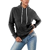 GIVON Women's Essential Pullover Hoodie Lightweight Long Sleeve Comfort Sweatshirt for Everyday Wear