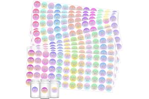 REMERABEL Pharmacy Expiration Dates Stickers 2024-2025 Expiration Date Drugstore Stickers 1 inch Drug Pills EXP Dates Labels Exp Date Management Sticker for Inventory Pills Organized 600pcs (Color1)