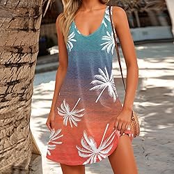 Seniors Sun Dresses for Women 2025 Vacation