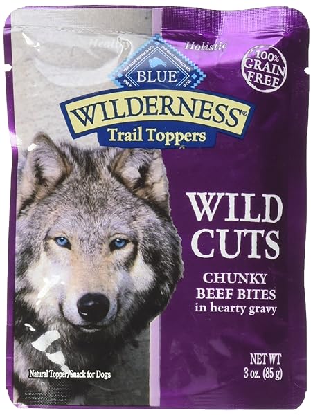 BLUE BUFFALO WILDERNESS WILD CUTS TRAIL TOPPERS CHUNKY...