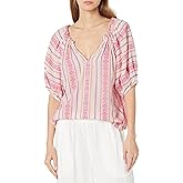 Velvet by Graham & Spencer Womens Kimmy Jacquard Top