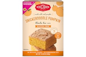 MISS JONES BAKING Miss Jones Gluten-Free Snickerdoodle Pumpkin Blondie Bars