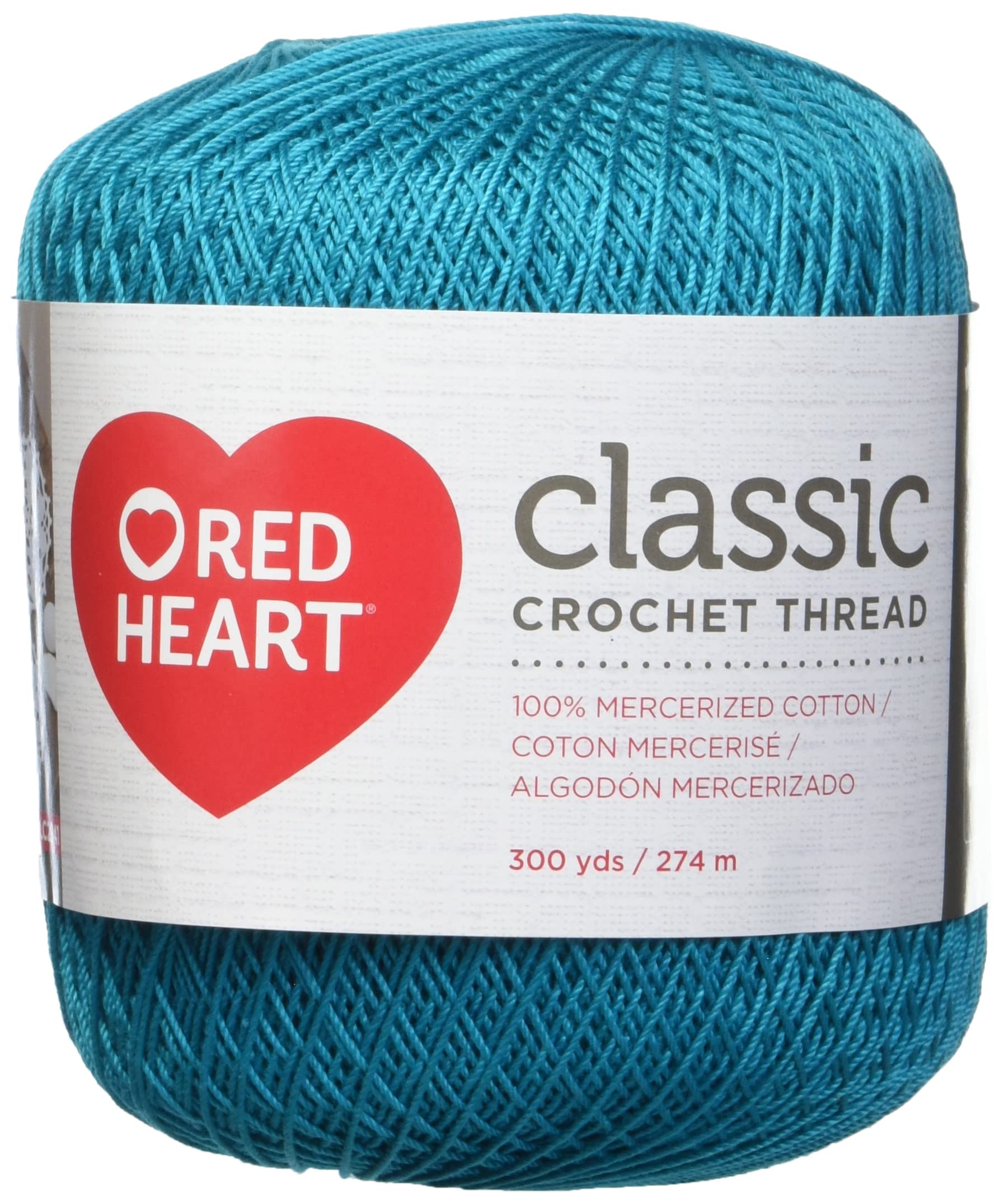 Red Heart Crochet Thread Yarn, 300