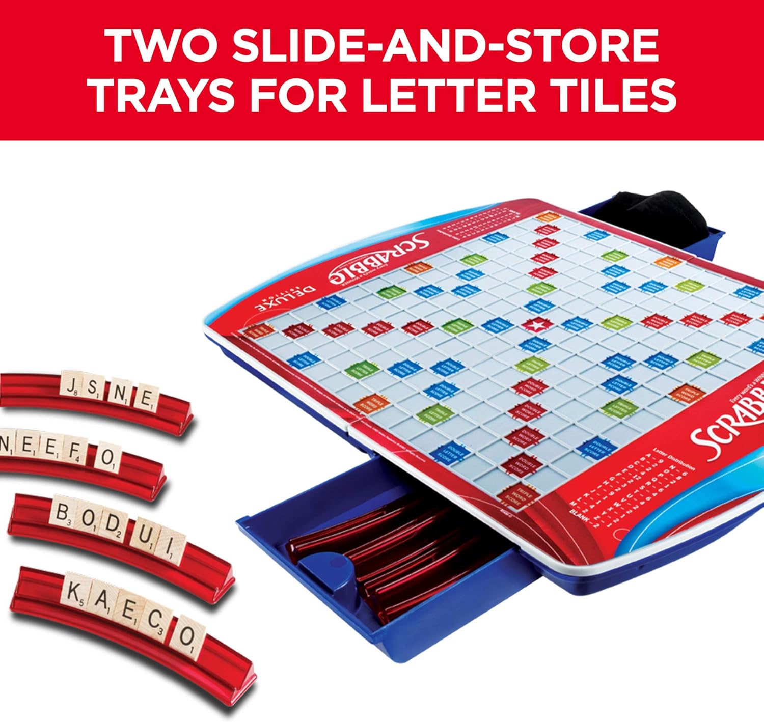 Hasbro Scrabble Deluxe Edition ( Exclusive): Toys & Games