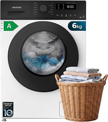 Lave linge Frontal Bolero DressCode 7150 Inverter A, Machine à laver 7 kg, 1400 tr,min, 12 programmes, classe A, Inverter Plus, Steam Max, Drum Clean, départ différé, sécurité enfant