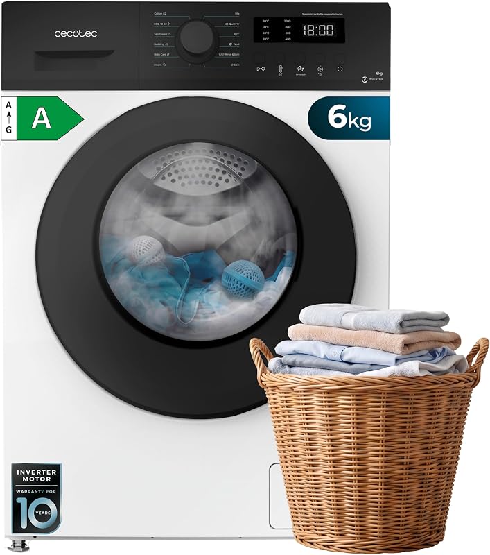 Waschmaschine 6 kg Bolero DressCode 6150 Inverter A HairCatch Kit
