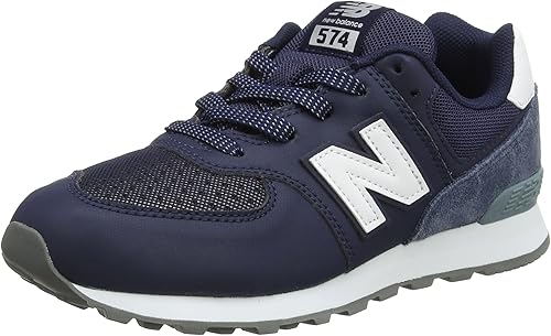 Amazon ニューバランス Kl574 グレードスニーカー ビッグキッズ New Balance ニューバランス スポーツ