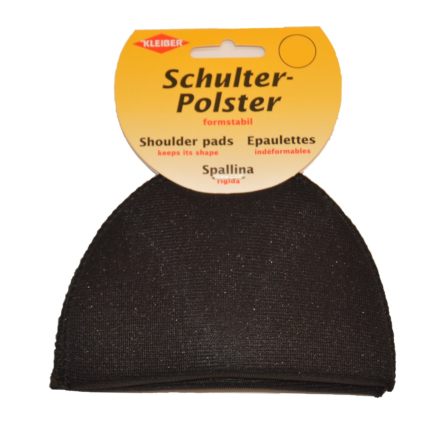 Kleiber 9 x 11.5 x 4.5 cm Shoulder Pad/Dress Form, Black