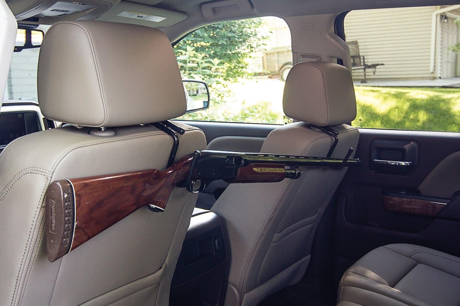 SnapSafe Vehicle Headrest Gun Rack: Sports & Outdoors