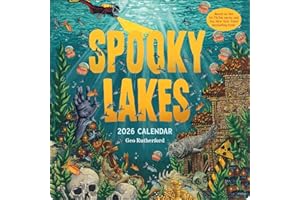 Spooky Lakes 2026 Wall Calendar
