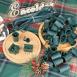 Encoidoz DIY Indoor Outdoor Light String Kit - 25FT