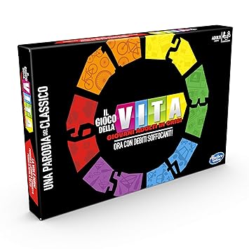 Hasbro Gaming Gioco Della Vita Giovani Adulti In Crisi Multicolore E4979103