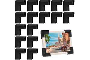 Hiitytin 16 Pcs Foam Corner Protectors for Moving Mirror TV, L-shaped Packing Foam Protection Frame Corner for Shipping, Moving Supplies for Photo Picture Artwork Edge Protection