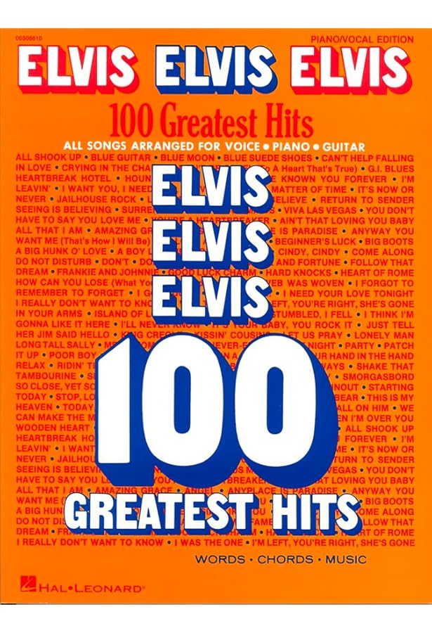 Amazon.com: Elvis Presley 25th Anniversary Piano/Vocal/Guitar