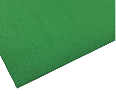 M & J Plain Emerald Green Fabric 45 inch Wide 112 cm 40 Colours 3 Metre