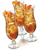 Libbey Cool Cocktails Island Hurricane Glasses in Clear, 6-Piece Set