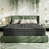 inight King Size Mattress 12 Inch, Hybrid King Mattress in a Box, Gel Memory Foam & Individual Pocket Springs, Edge Support, Medium Firm Feel, Motion Isolation, Pressure Relief, 365-Night Trial