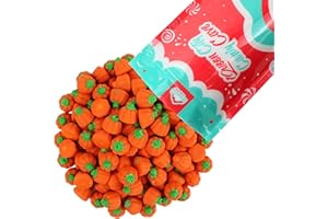 Mellowcreme Candy Pumpkin Candy Corn-Candy Corn Pumpkin Shaped Autumn Mellowcreme Pumpkins by Queen City Candy Cave (8 Ounce)