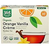 365 by Whole Foods Market, Tea Rooibos Orange Vanlla Creme Organic, 40 Count