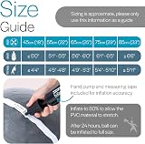 Core Balance Anti Burst Gym Ball 45-85cm with Hand Pump Grey view 5