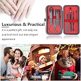 URAQT 7 Pcs Nail Clippers Set with Leather Case Manicure Pedicure Kit view 6