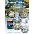 Thomas Kinkade Rock Painting