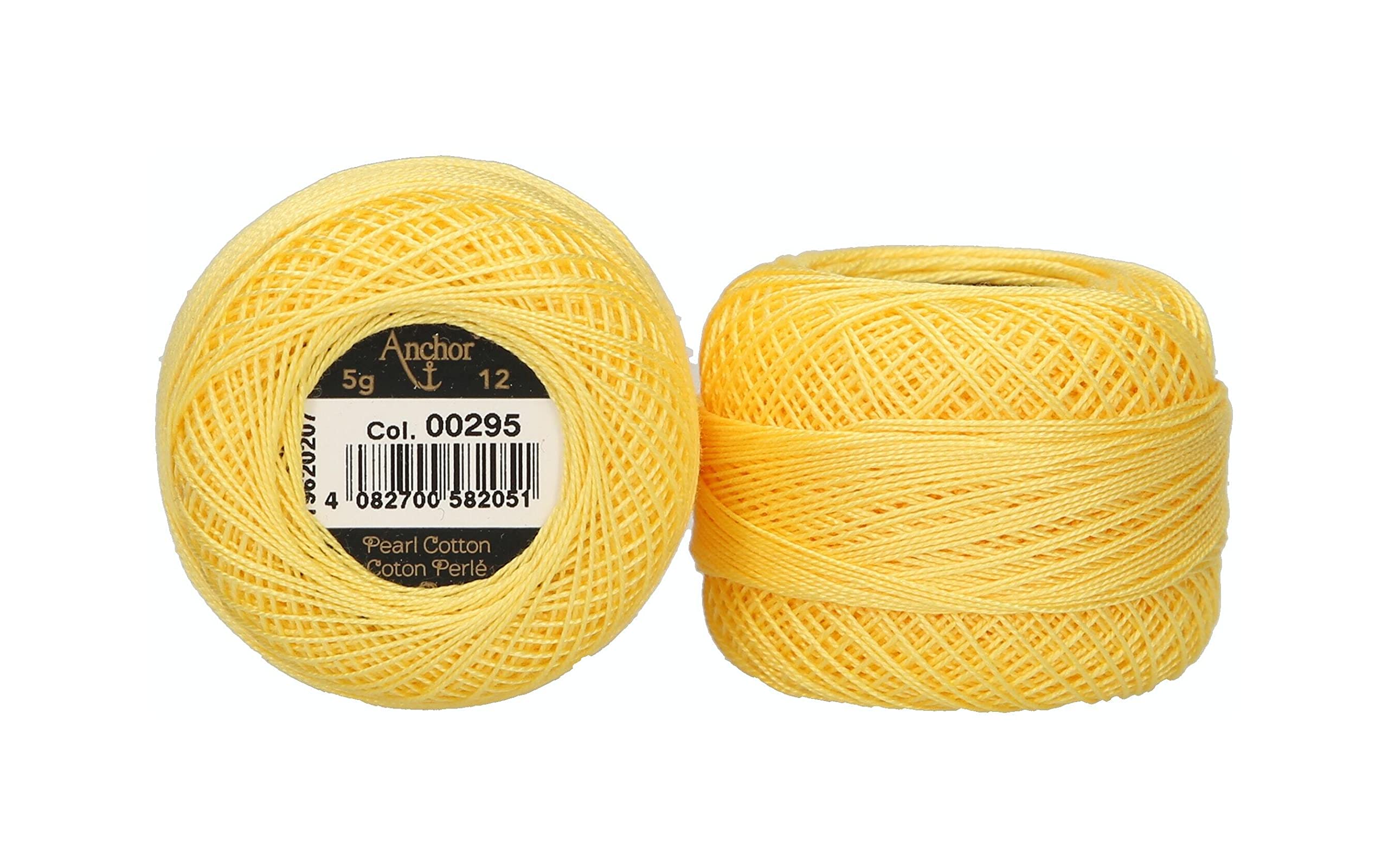 ANCHOR Pearl Yarn, Thickness: 12, Packaging: 5G, Running Length: 56M 295 Embroidery Threads