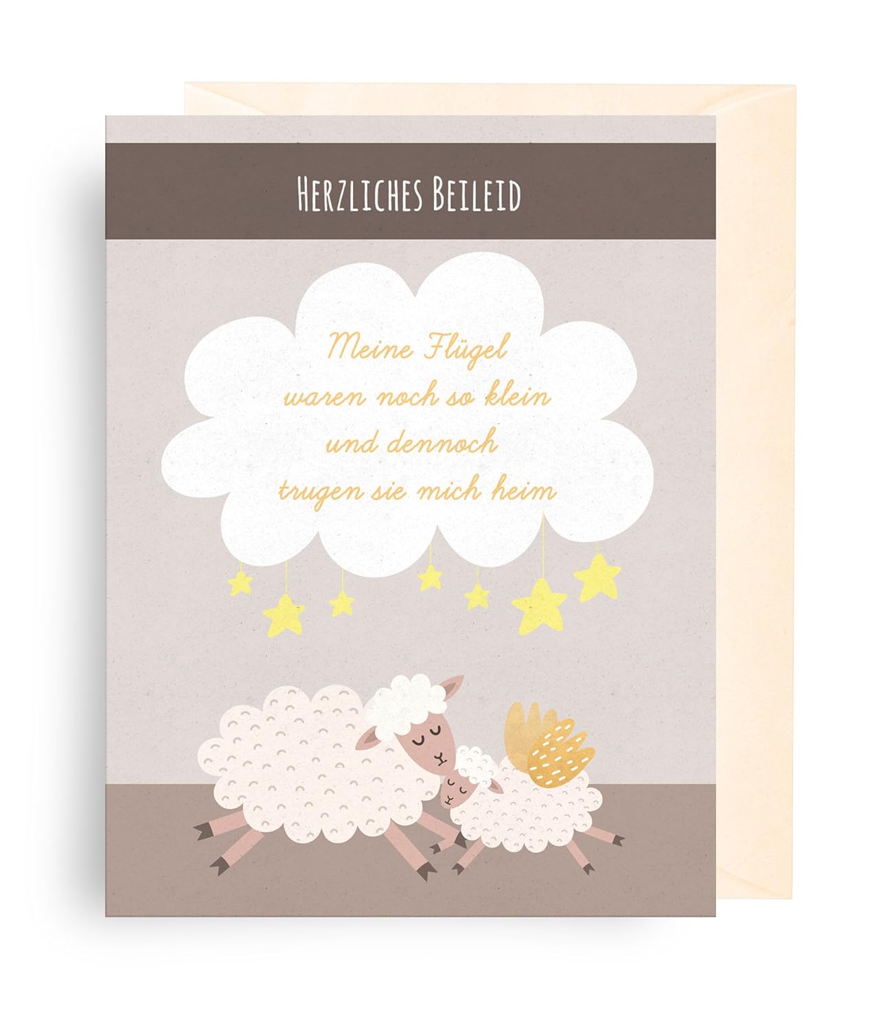1x Trauerkarte Fü R Kinder Baby Sternenkind Fehlgeburt