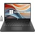 HP Stream 14" HD BrightView Laptop, Intel Celeron N4120, 16GB RAM, 64GB eMMC, Intel UHD Graphics, 720p Webcam, 1 Year Office 365, Black, Win 11 S, 32GB Hotface USB Card