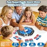 SZJJX Word Game Family Board with 2 Modes 220 Topics LCD Timer view 3