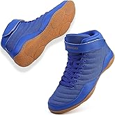 BKWHDAY Kids Wrestling Shoes Youth Boys Girls Boxing Shoe Lightweight Breathable Non Slip