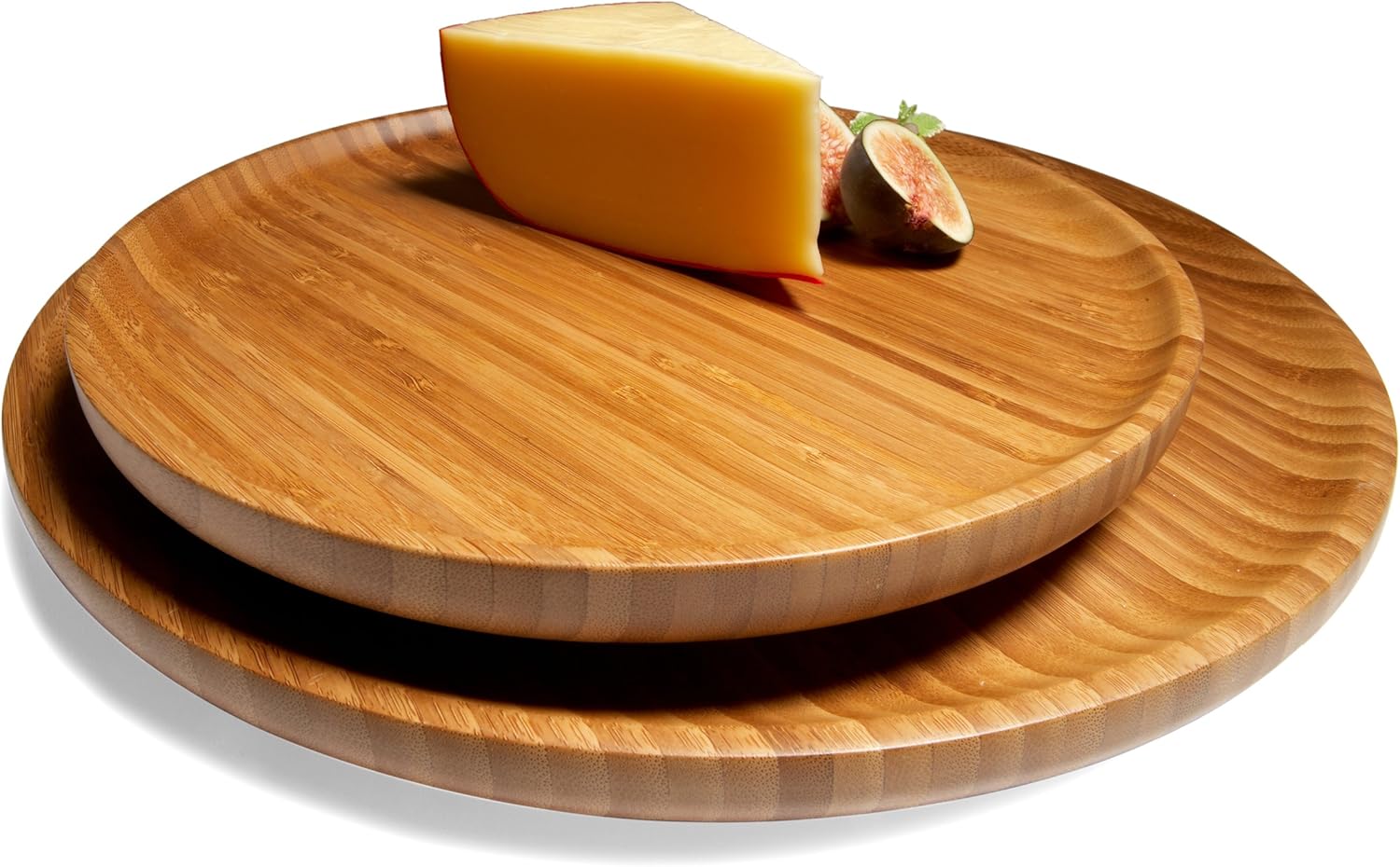 Bamboo TwoTiered Lazy Susan Kitchen & Dining